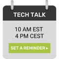Tech Talk Calendar Icon